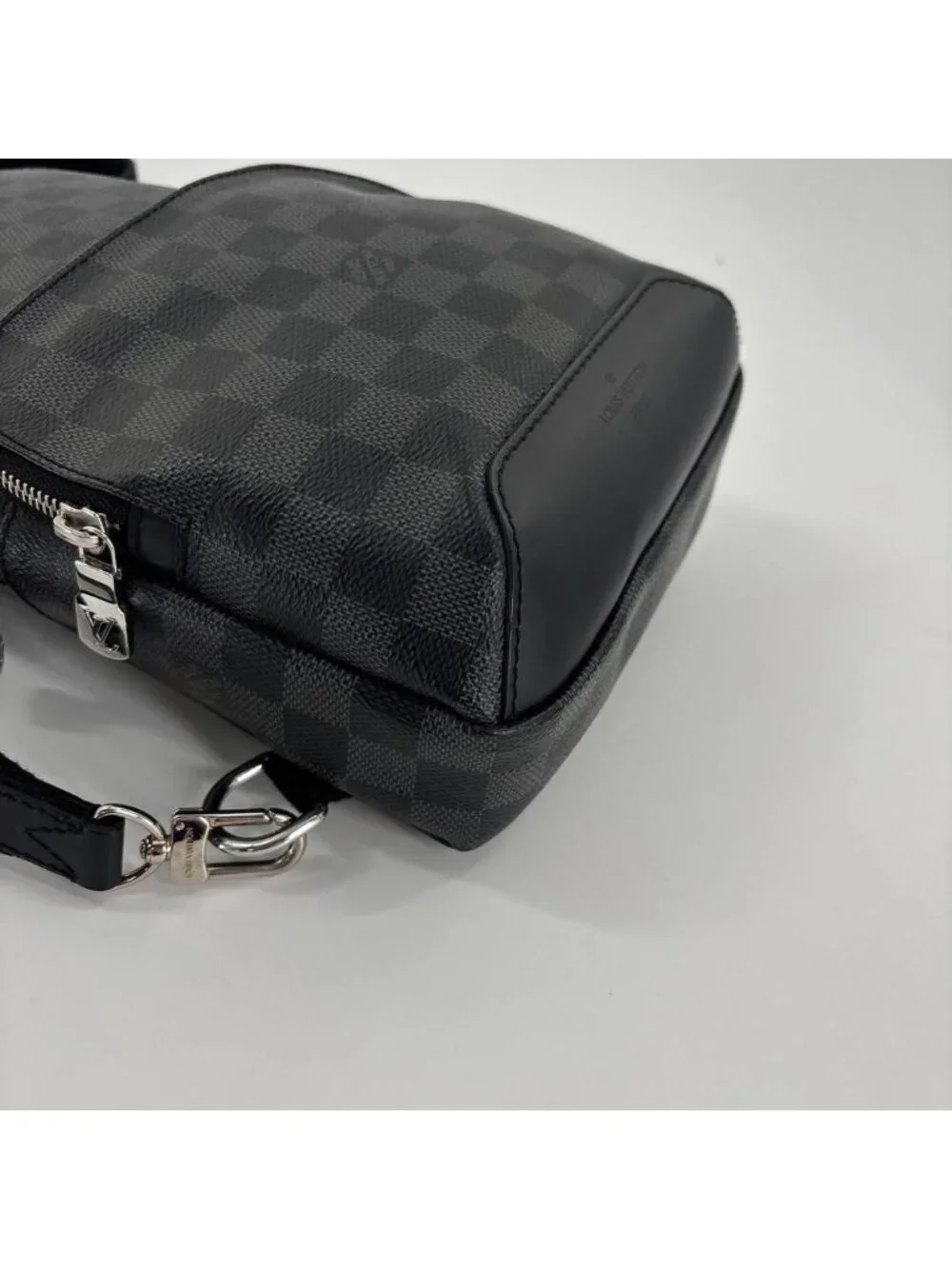 Louis Vuitton Damier Graphite Sling Bag Black